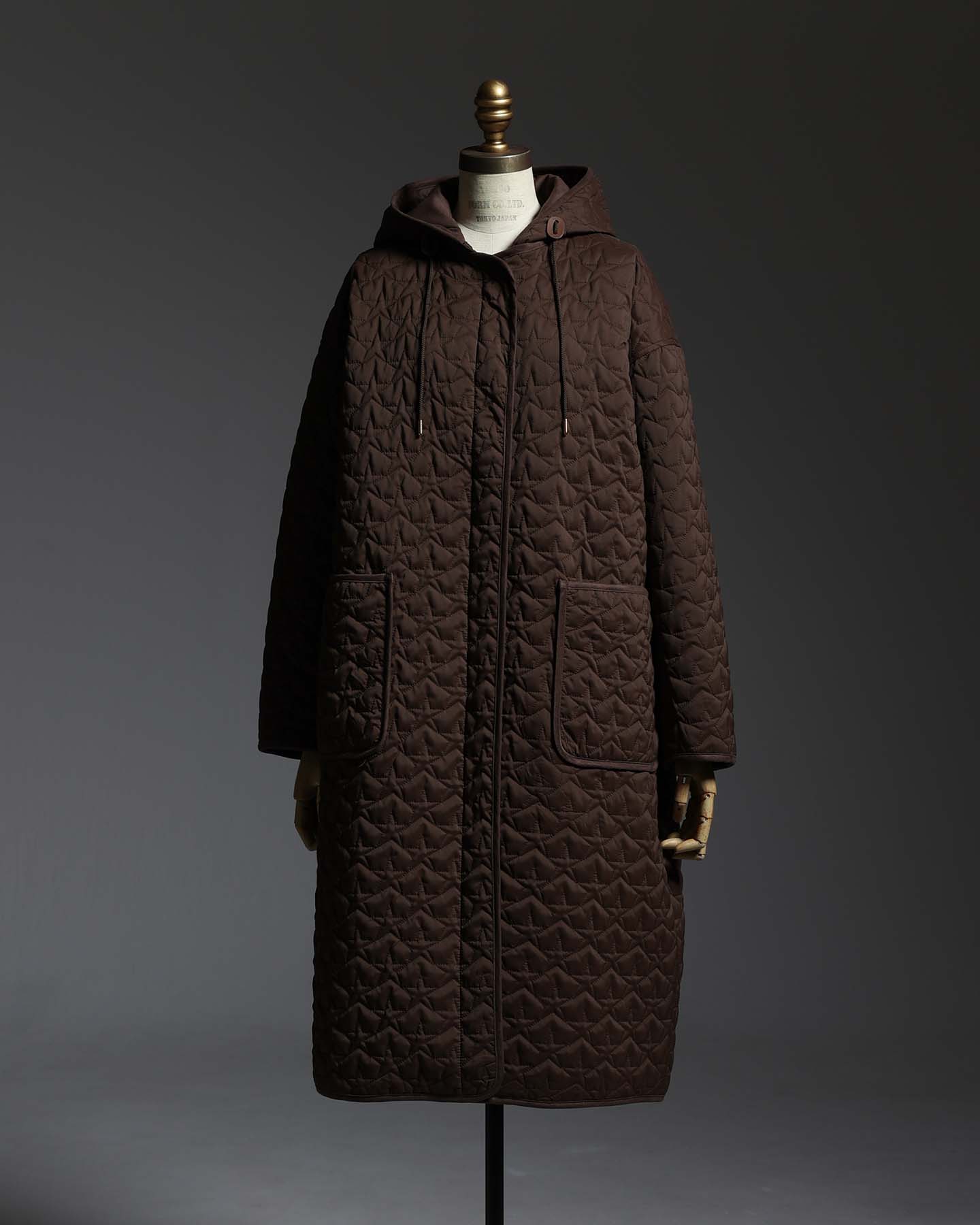 2026AW【12月中旬お届け予定】 F-JK-15S「Stella quilt」2way coat【全2色】