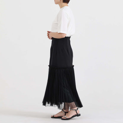 C-BL-83 Robin flower blouse WHITE