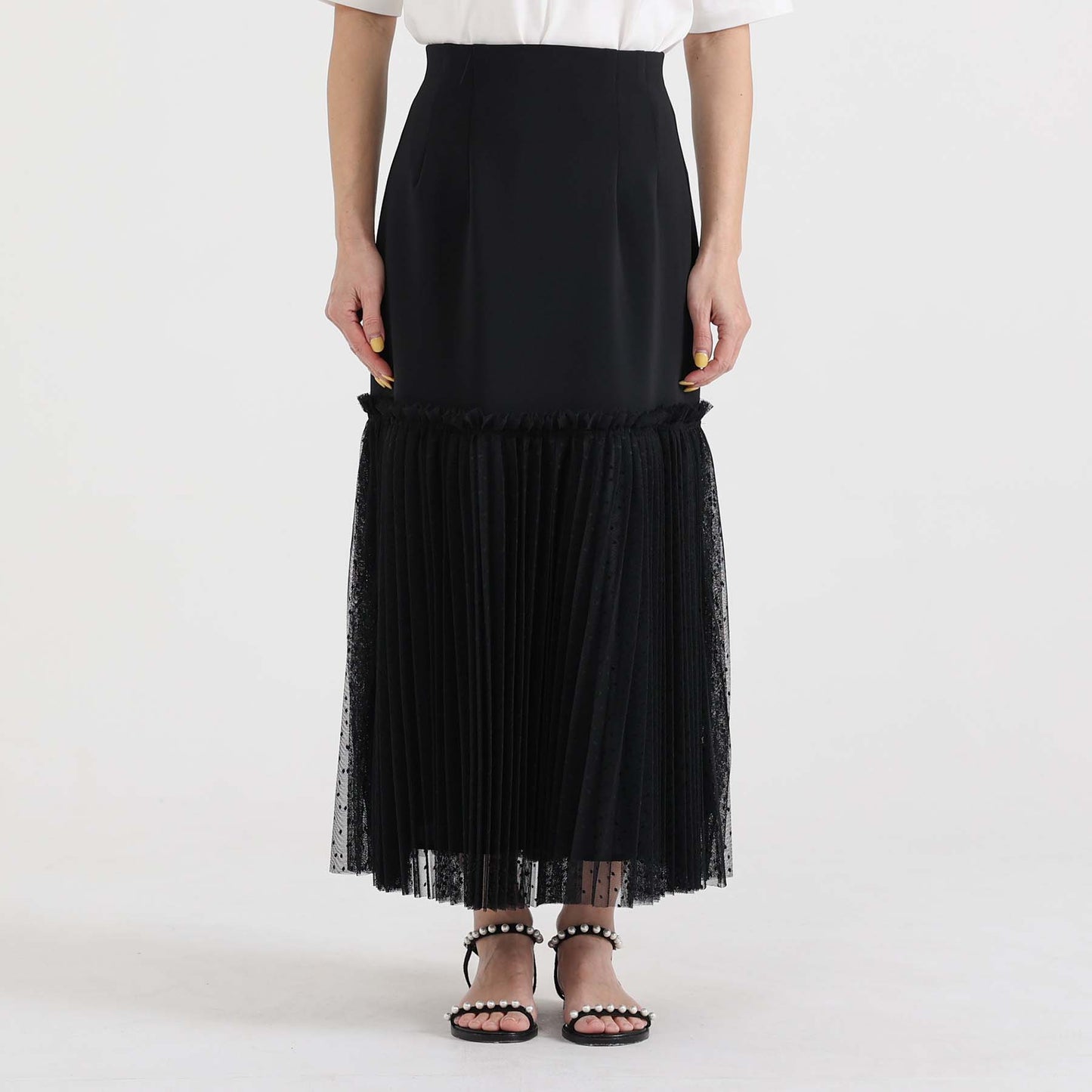 C-BL-83 Robin flower blouse WHITE