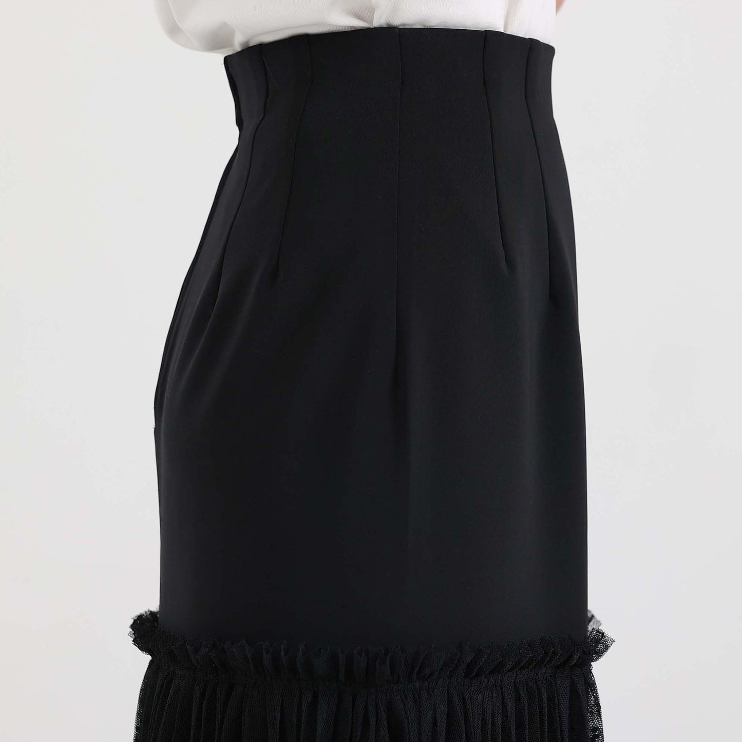 C-BL-83 Robin flower blouse WHITE