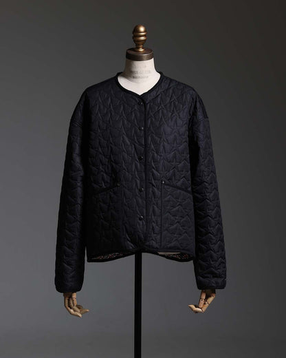 2026AW【11月下旬お届け予定】 F-JK-16「Stella quilt＆Fly me to the moon」Reversible jacket【全2色】