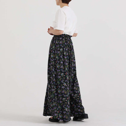 C-BL-83 Robin flower blouse WHITE