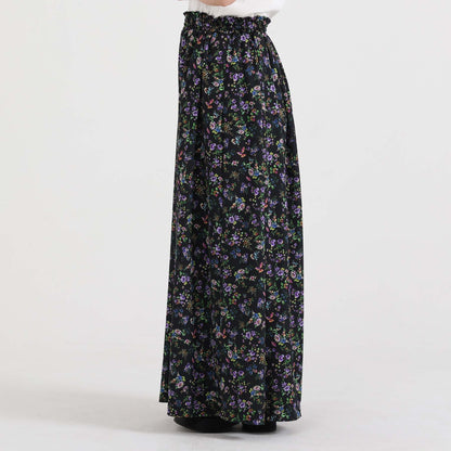 C-BL-83 Robin flower blouse WHITE