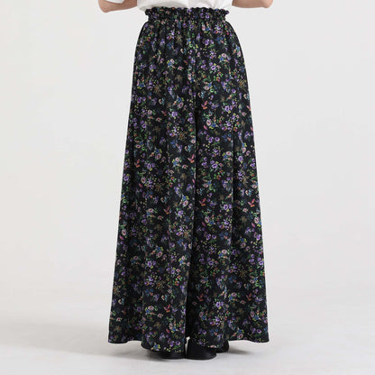 C-BL-83 Robin flower blouse WHITE