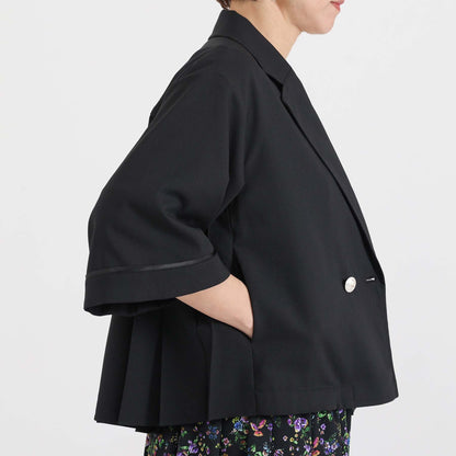 C-BL-83 Robin flower blouse WHITE