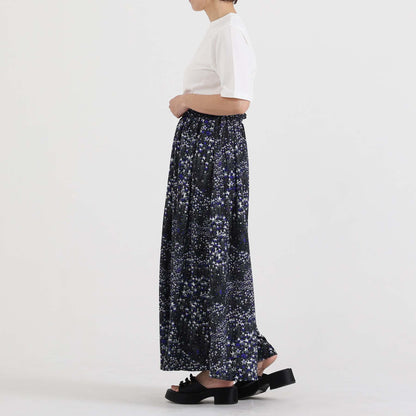 C-BL-83 Robin flower blouse WHITE