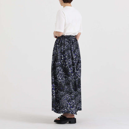 C-BL-83 Robin flower blouse WHITE