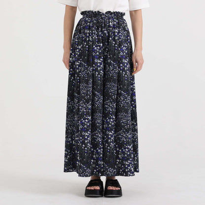 C-BL-83 Robin flower blouse WHITE