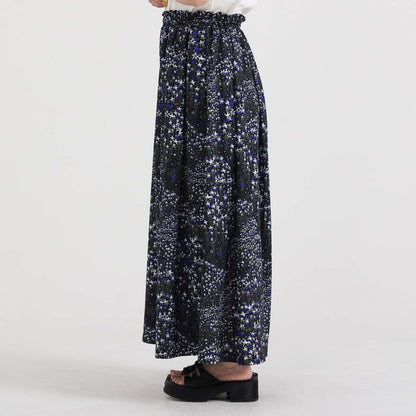 C-BL-83 Robin flower blouse WHITE