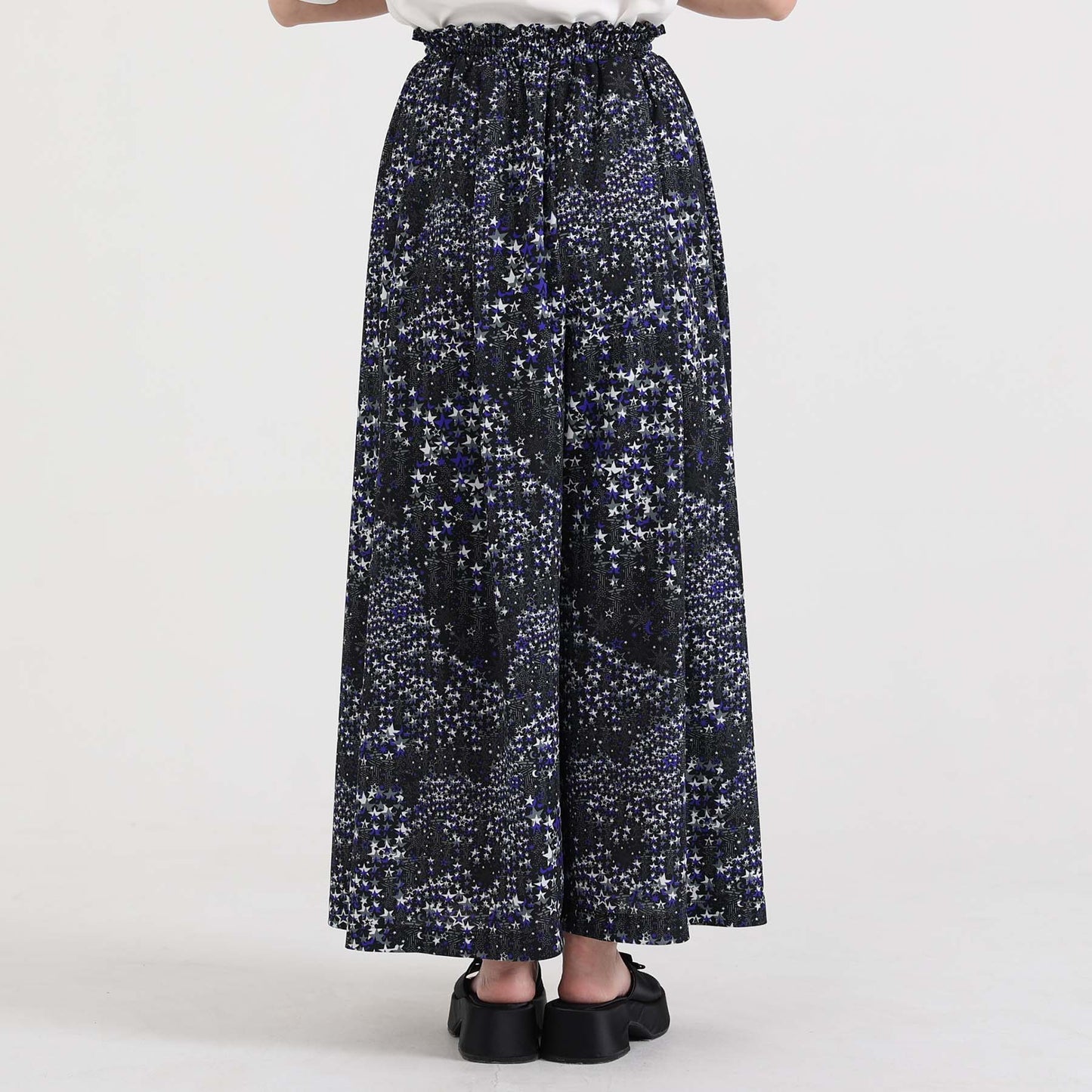 C-BL-83 Robin flower blouse WHITE