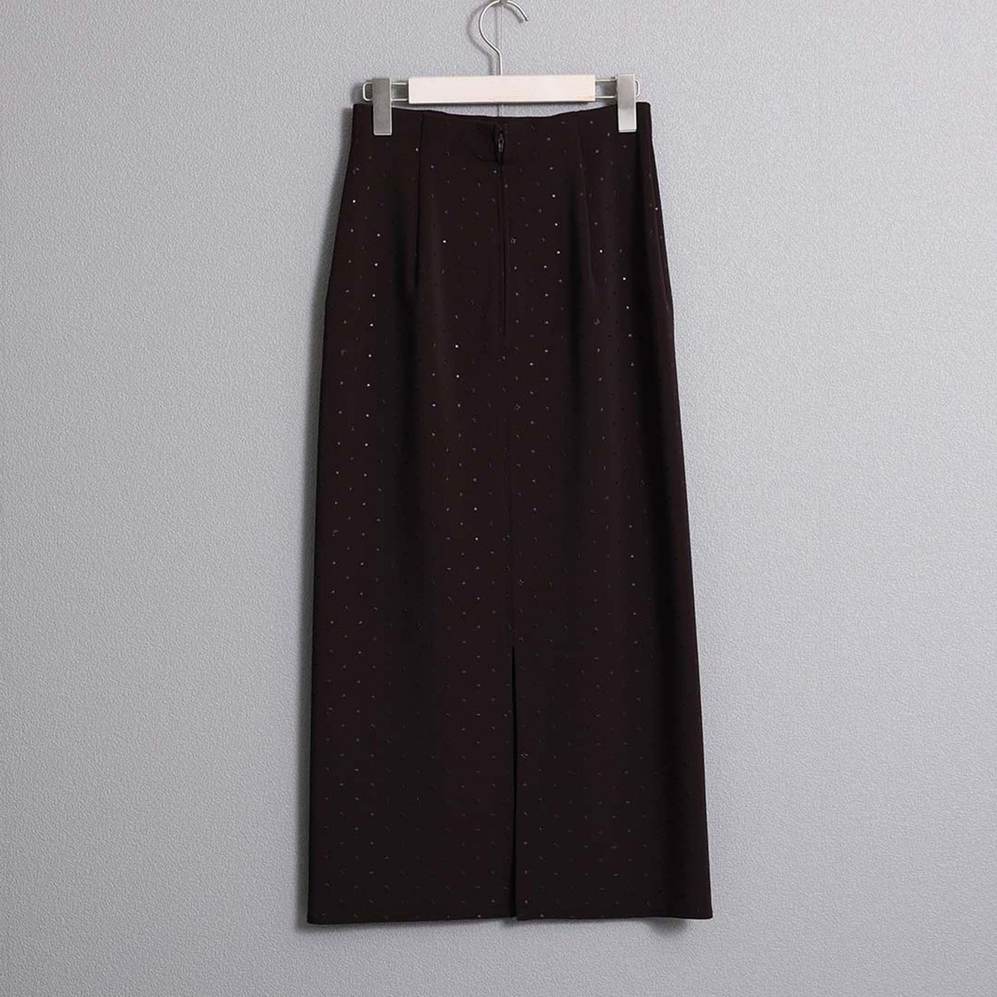 2026AW【10月下旬お届け予定】 F-SK-15「Stella dot knit」Straight skirt【全3色】