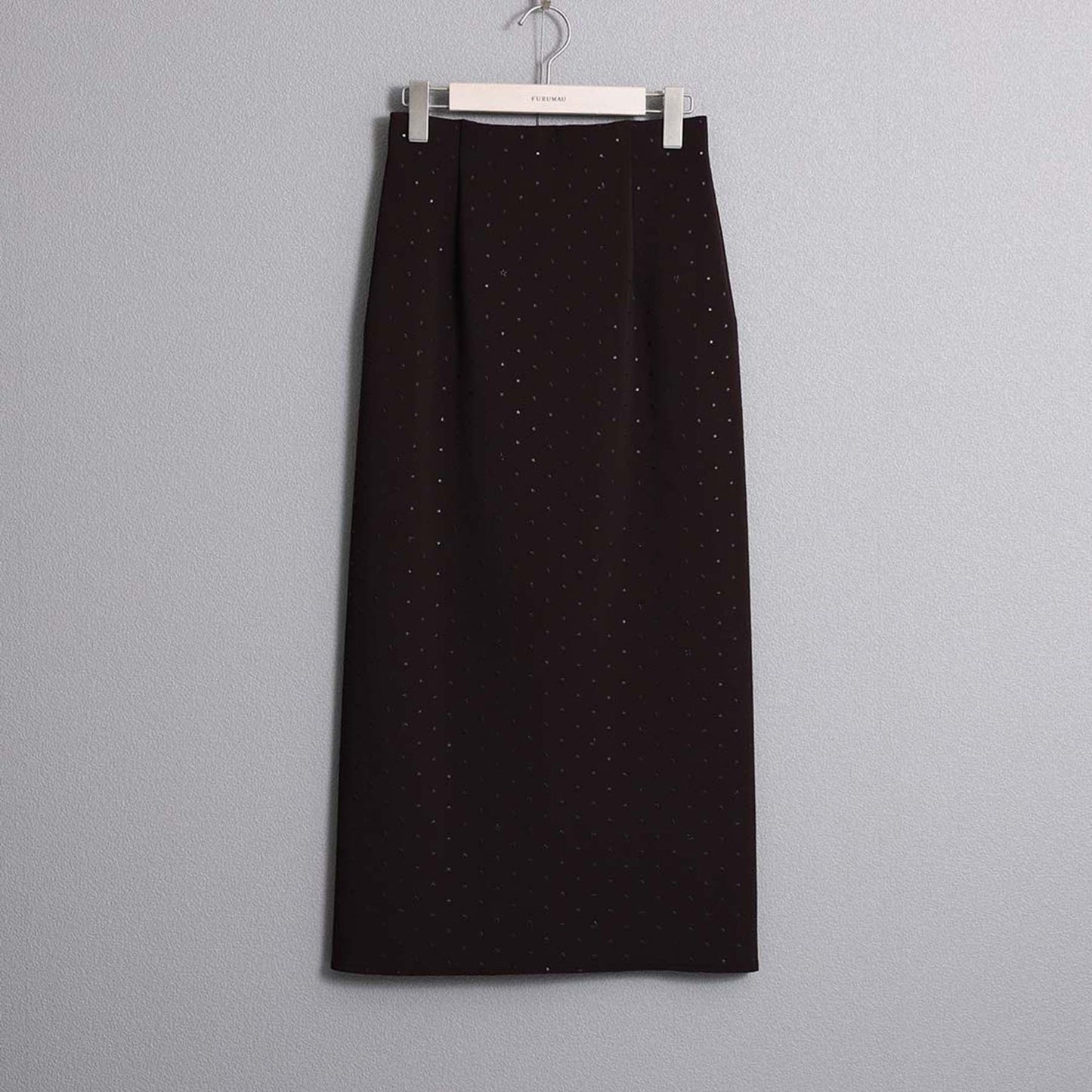 2026AW【10月下旬お届け予定】 F-SK-15「Stella dot knit」Straight skirt【全3色】