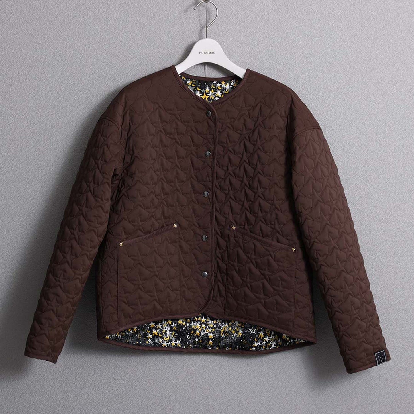 2026AW【11月下旬お届け予定】 F-JK-16「Stella quilt＆Fly me to the moon」Reversible jacket【全2色】
