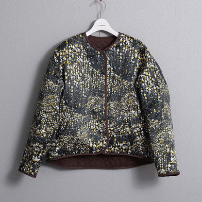 2026AW【11月下旬お届け予定】 F-JK-16「Stella quilt＆Fly me to the moon」Reversible jacket【全2色】