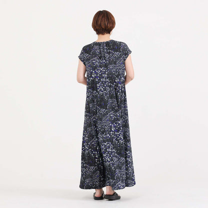 C-BL-83 Robin flower blouse WHITE