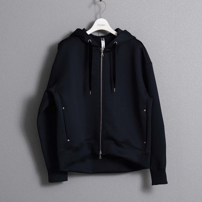 2026AW【11月中旬お届け予定】 F-CS-13「Structured Knit」Zip foodie【全４色】