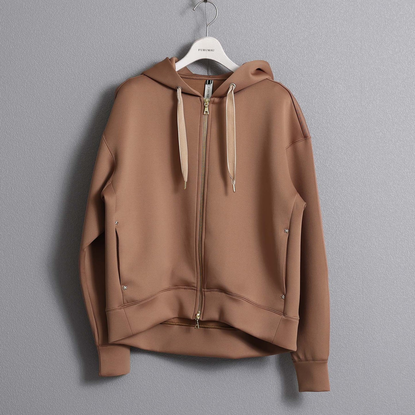 2026AW【11月中旬お届け予定】 F-CS-13「Structured Knit」Zip foodie【全４色】
