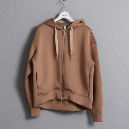 2026AW【11月中旬お届け予定】 F-CS-13「Structured Knit」Zip foodie【全４色】