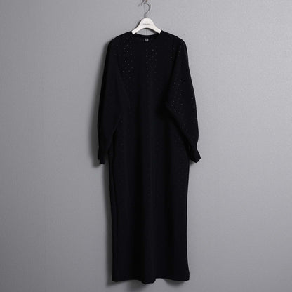 2026AW【10月中旬お届け予定】 F-DR-07「Stella dot knit」Long dress【全2色】
