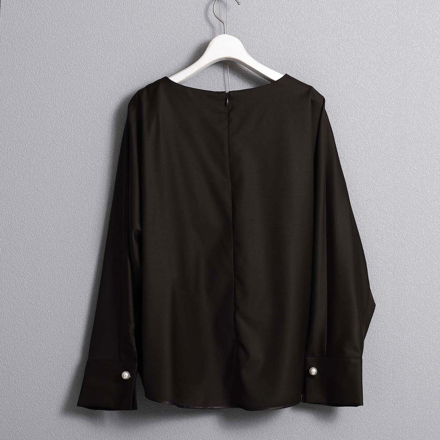 2026AW【10月下旬お届け予定】 F-BL-07「Super140’s Luxe Wool」Dolman sleeve blouse【全2色】