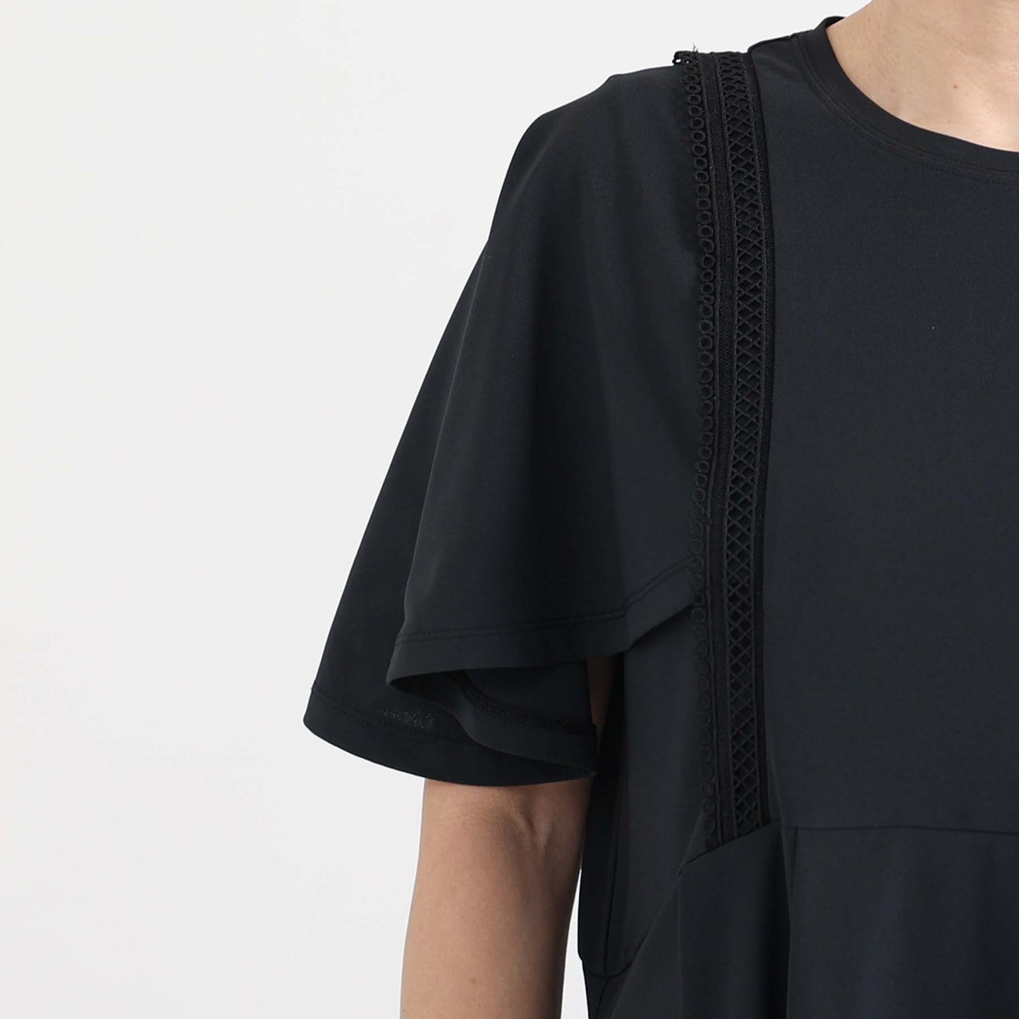 C-BL-83 Robin flower blouse WHITE