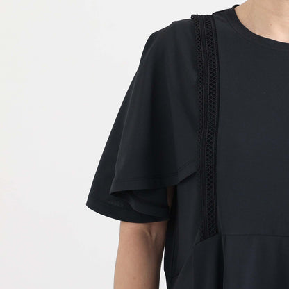 C-BL-83 Robin flower blouse WHITE