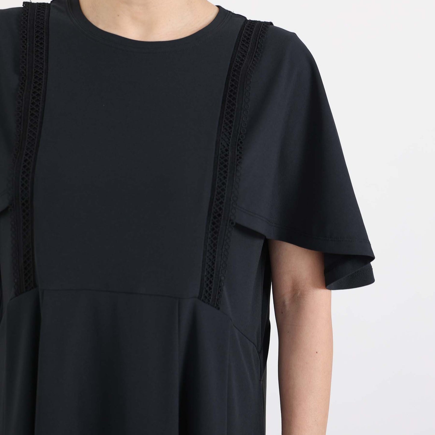 C-BL-83 Robin flower blouse WHITE