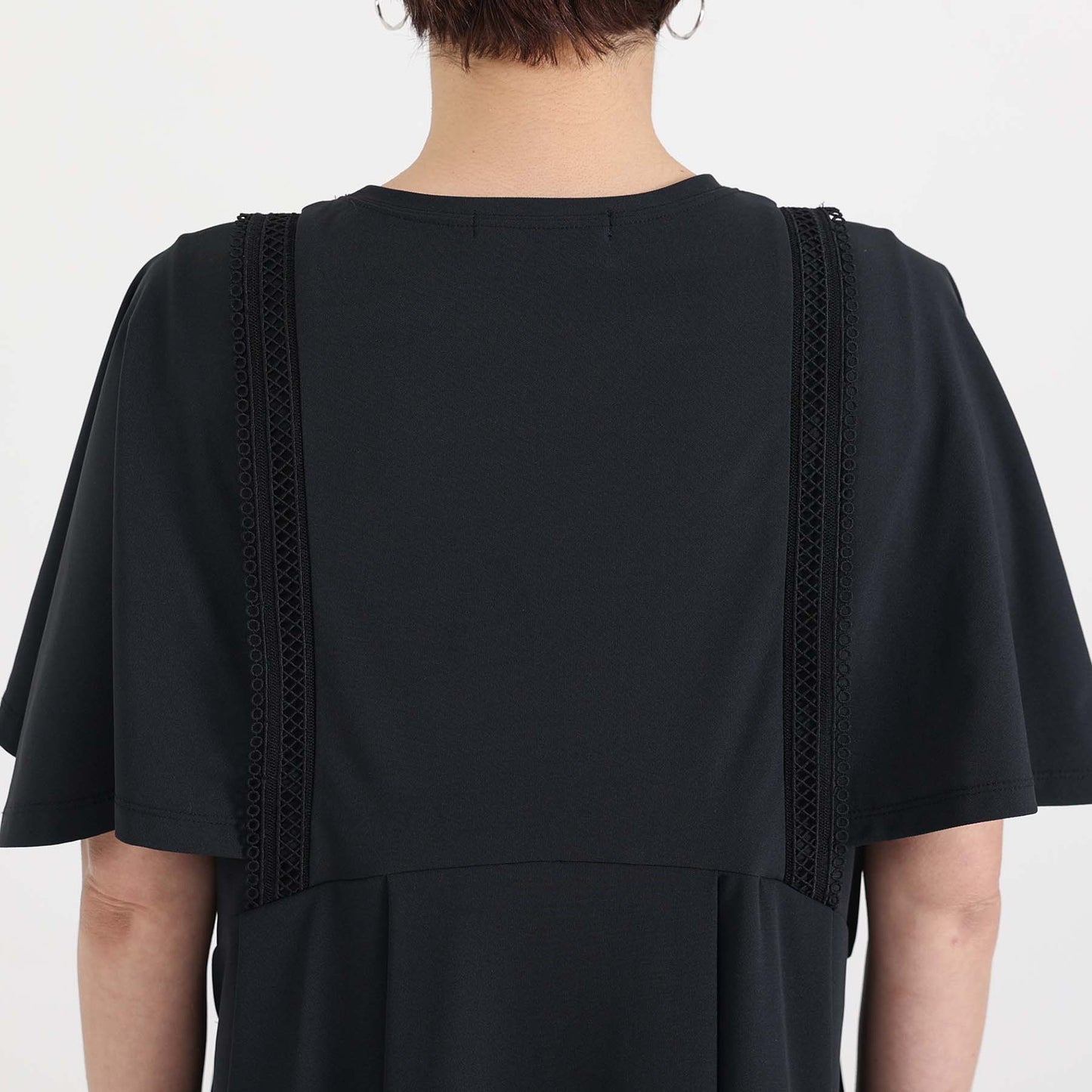 C-BL-83 Robin flower blouse WHITE