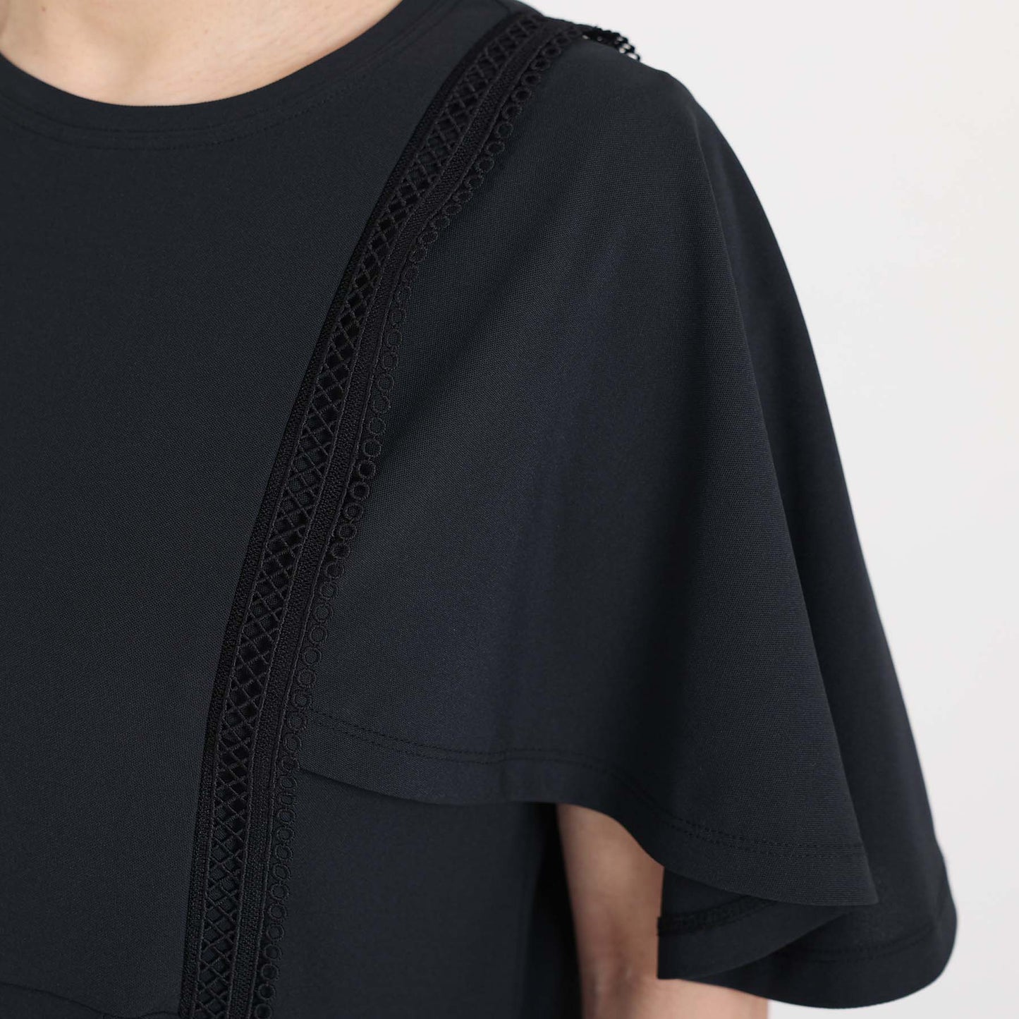 C-BL-83 Robin flower blouse WHITE