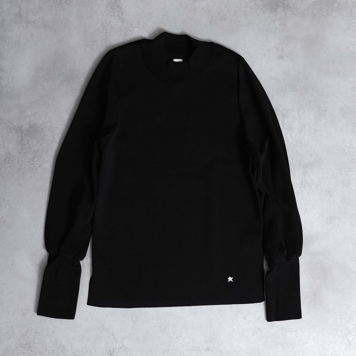2026AW【10月下旬お届け予定】 F-KN-06H「Earring cuff」High-neck knit【全5色】