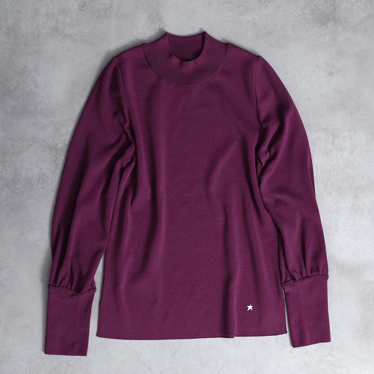 2026AW【10月下旬お届け予定】 F-KN-06H「Earring cuff」High-neck knit【全5色】