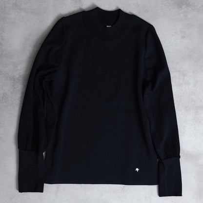2026AW【10月下旬お届け予定】 F-KN-06H「Earring cuff」High-neck knit【全5色】