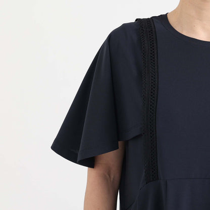 C-BL-83 Robin flower blouse WHITE