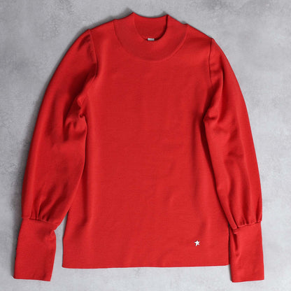 2026AW【10月下旬お届け予定】 F-KN-06H「Earring cuff」High-neck knit【全5色】