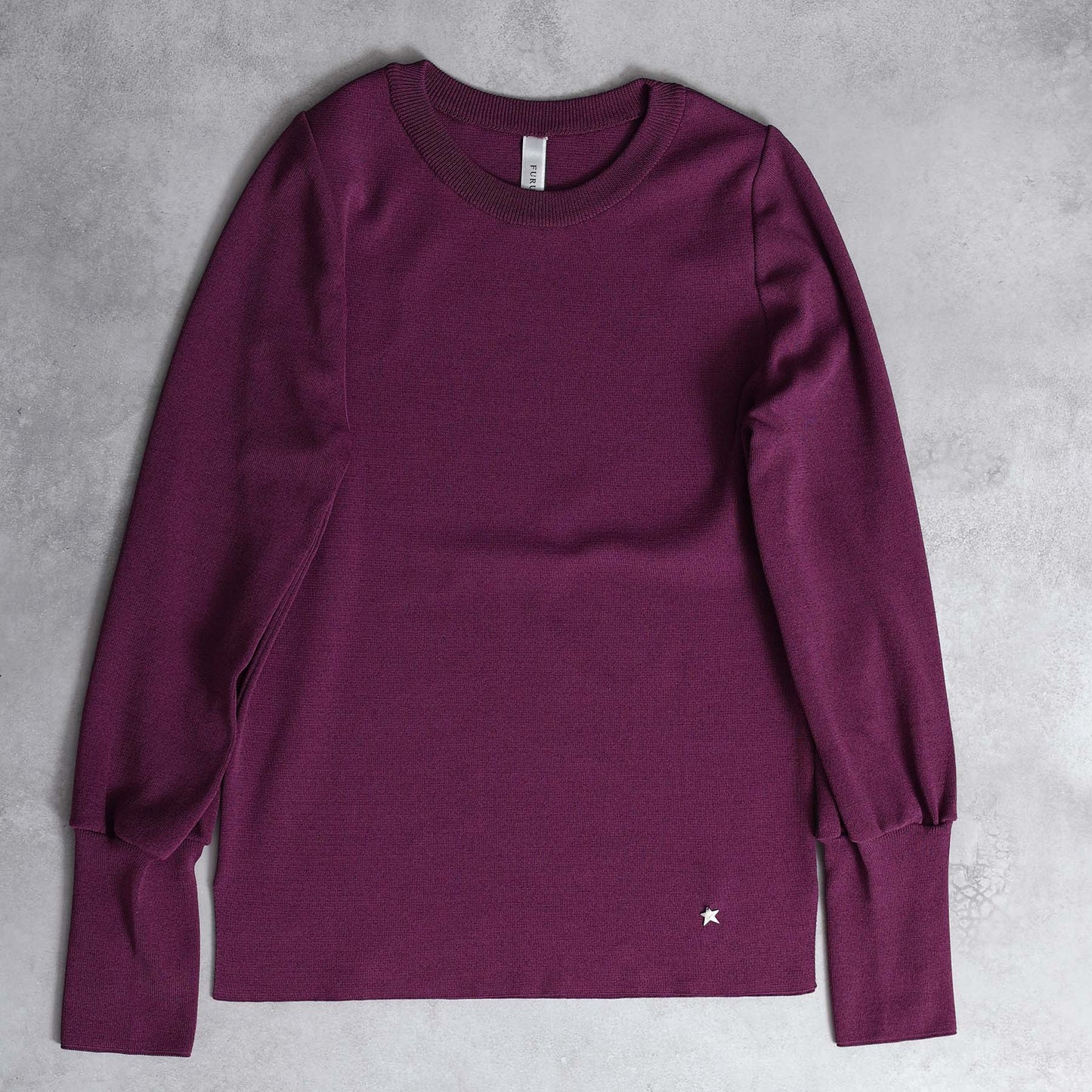 2026AW【10月下旬お届け予定】 F-KN-06C「Earring cuff」Crew-neck knit【全5色】