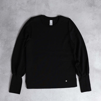 2026AW【10月下旬お届け予定】 F-KN-06C「Earring cuff」Crew-neck knit【全5色】