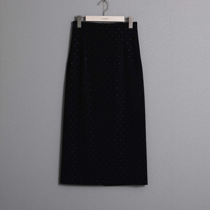 2026AW【10月下旬お届け予定】 F-SK-15「Stella dot knit」Straight skirt【全3色】