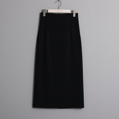 2026AW【10月下旬お届け予定】 F-SK-15「Stella dot knit」Straight skirt【全3色】