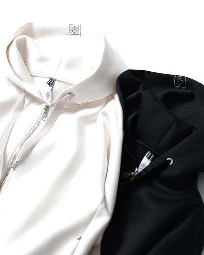 2026AW【11月中旬お届け予定】 F-CS-13「Structured Knit」Zip foodie【全４色】