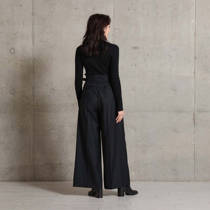 2026AW【10月下旬お届け予定】 F-PT-12「Super140’s Luxe Wool」Gurkha wrap trousers【全2色】