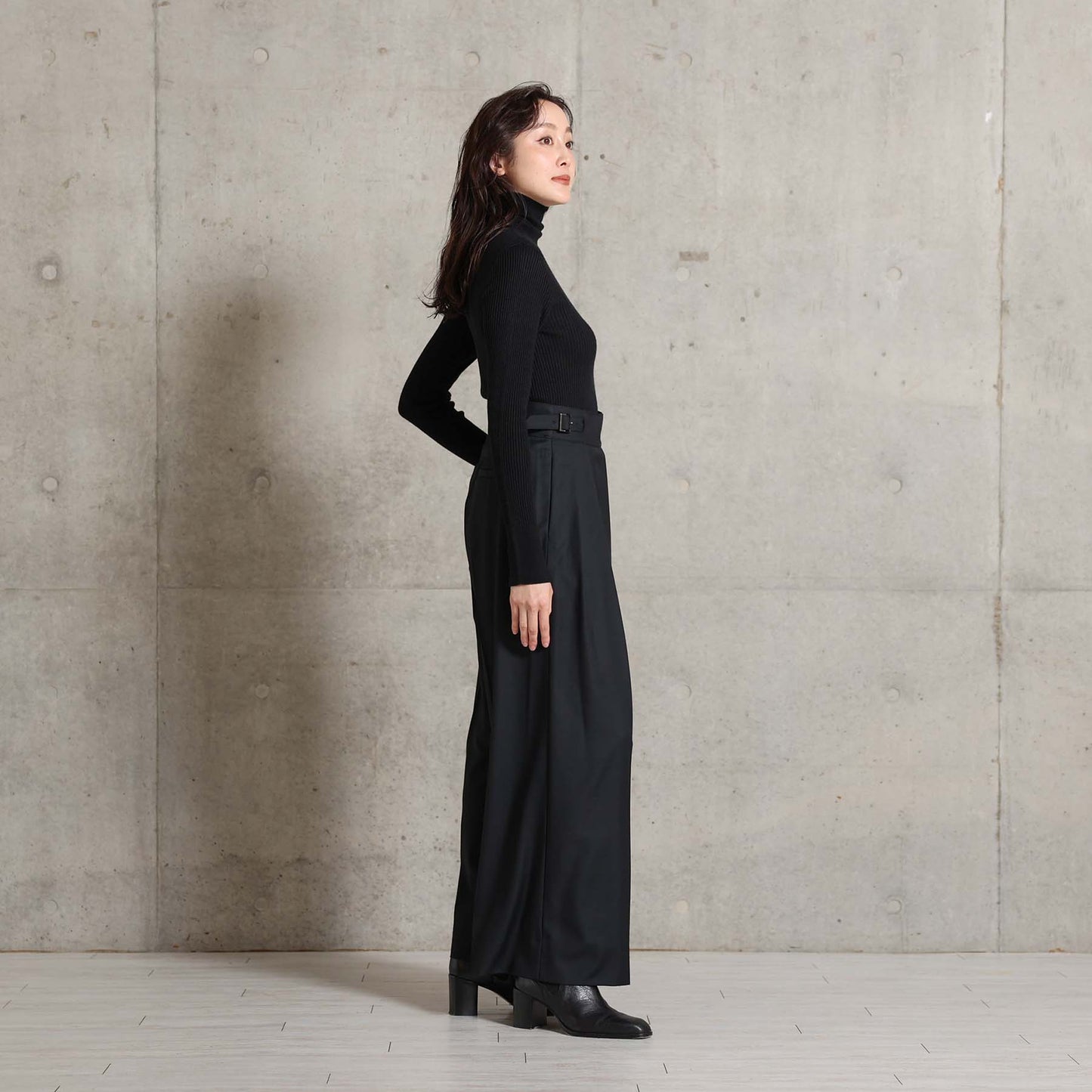 2026AW【10月下旬お届け予定】 F-PT-12「Super140’s Luxe Wool」Gurkha wrap trousers【全2色】