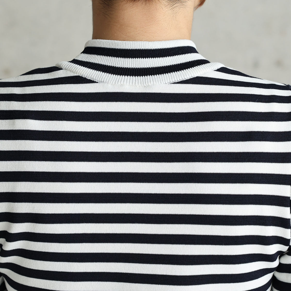 C-KN-33B「Earring cuffs knit」High-neck knit【全5色】