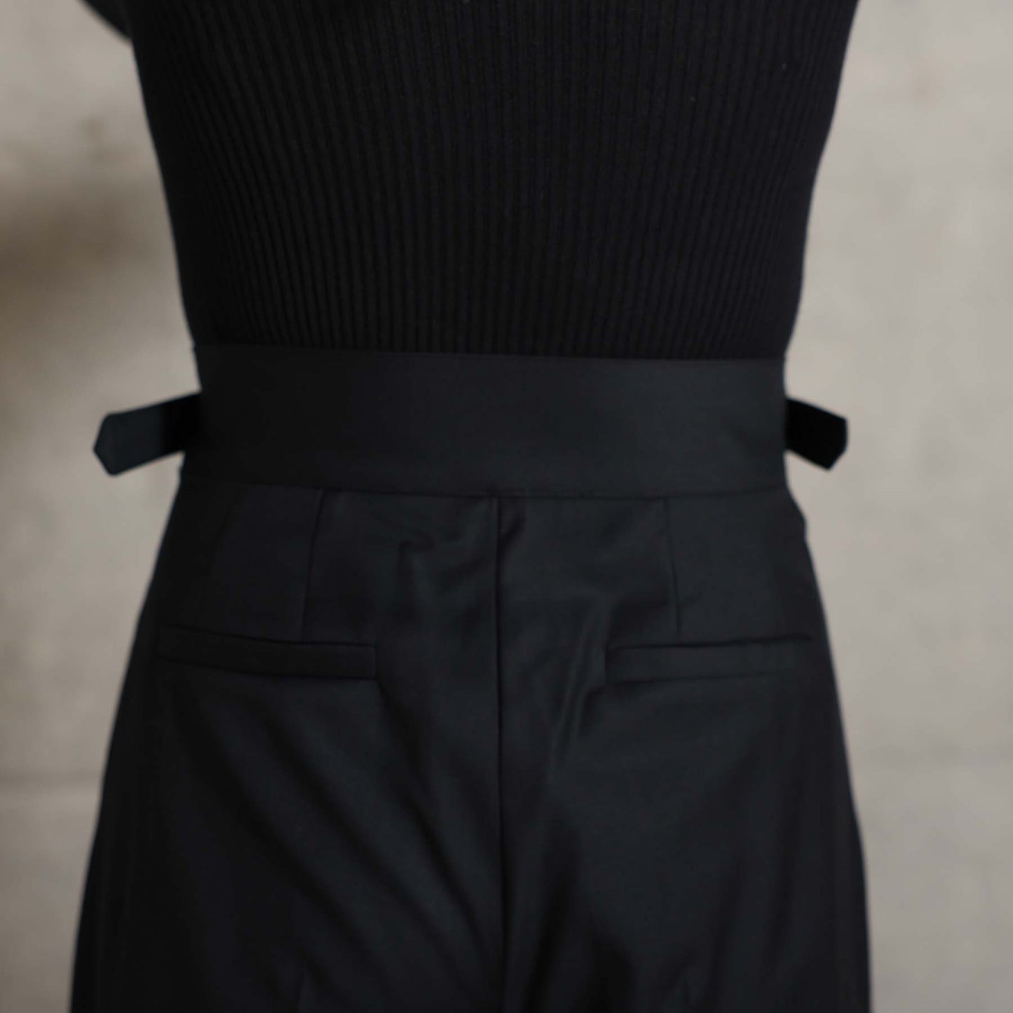 2026AW【10月下旬お届け予定】 F-PT-12「Super140’s Luxe Wool」Gurkha wrap trousers【全2色】