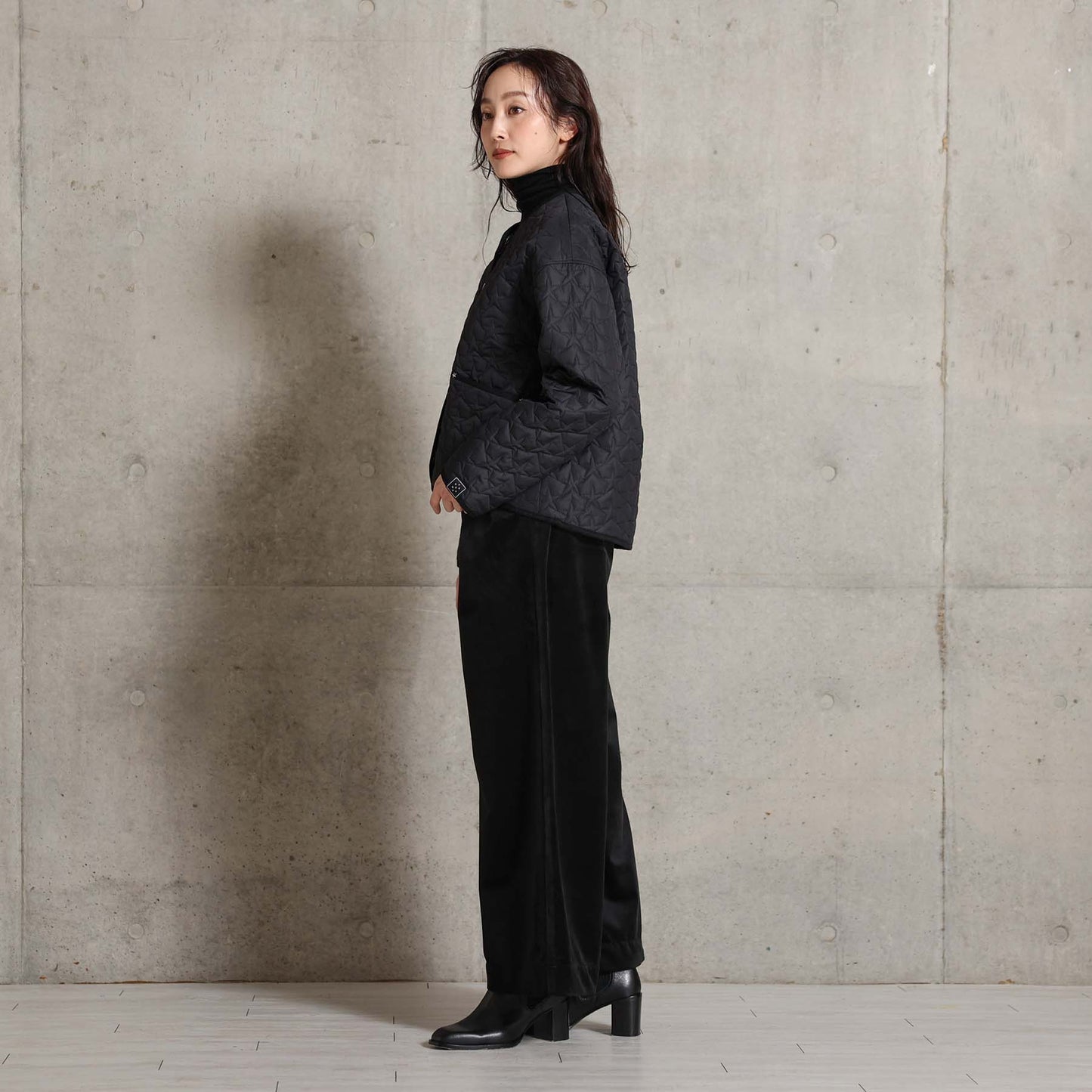 2026AW【11月下旬お届け予定】 F-JK-16「Stella quilt＆Fly me to the moon」Reversible jacket【全2色】