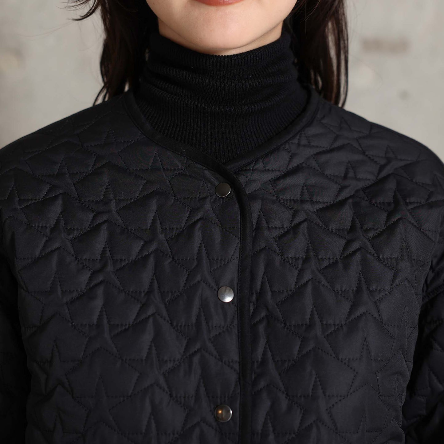 2026AW【11月下旬お届け予定】 F-JK-16「Stella quilt＆Fly me to the moon」Reversible jacket【全2色】