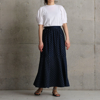 C-SK-121「Stella dot jersey」Mermaid skirt NAVY