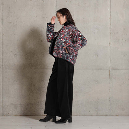 2026AW【11月下旬お届け予定】 F-JK-16「Stella quilt＆Fly me to the moon」Reversible jacket【全2色】