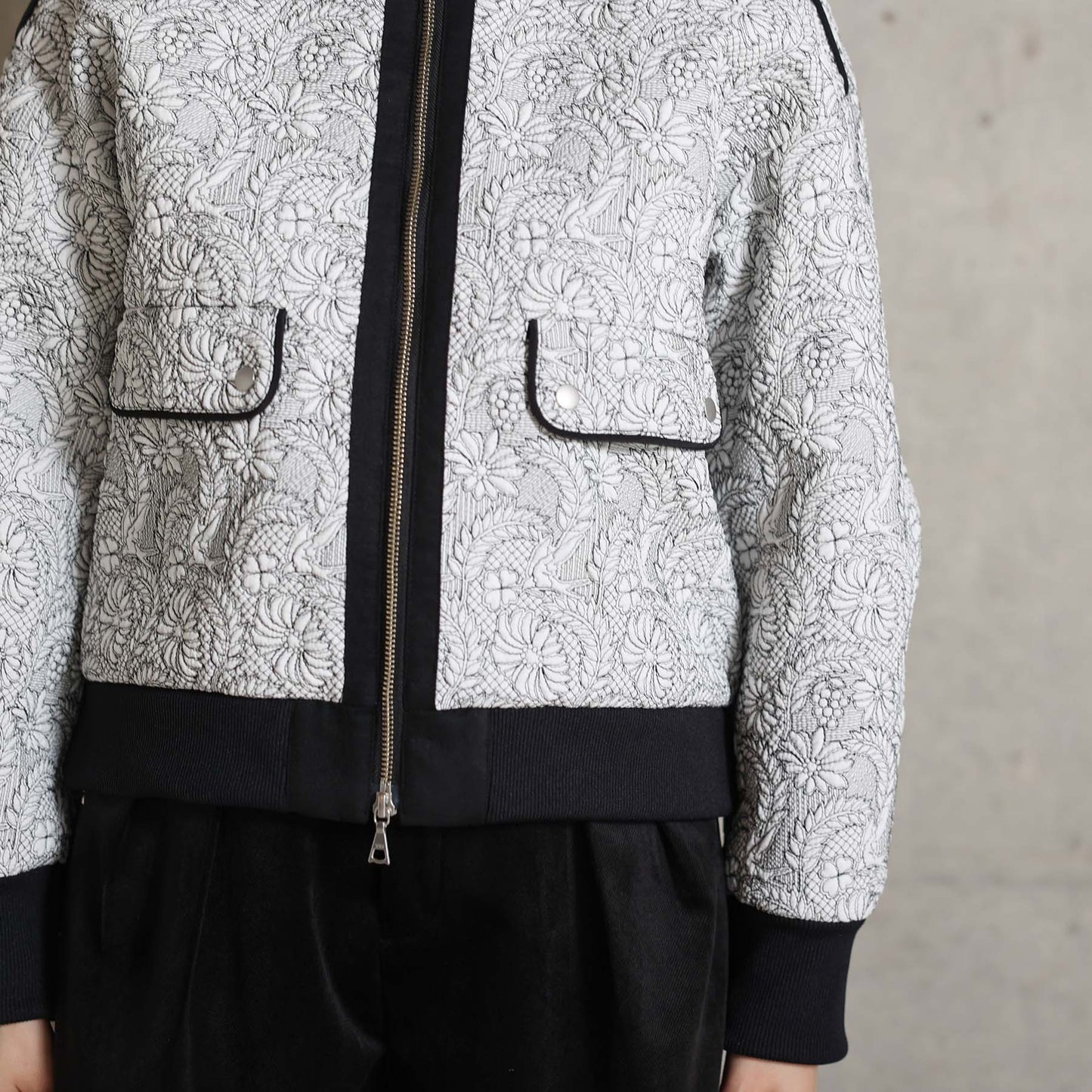 2026AW【11月下旬お届け予定】 F-JK-14「Boutis Relief」Flight jacket【全3色】