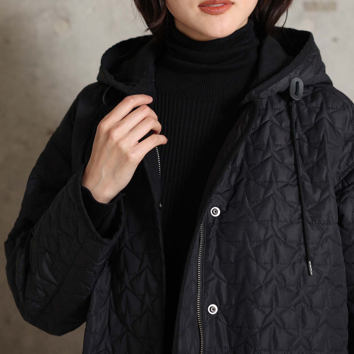 2026AW【12月中旬お届け予定】 F-JK-15S「Stella quilt」2way coat【全2色】