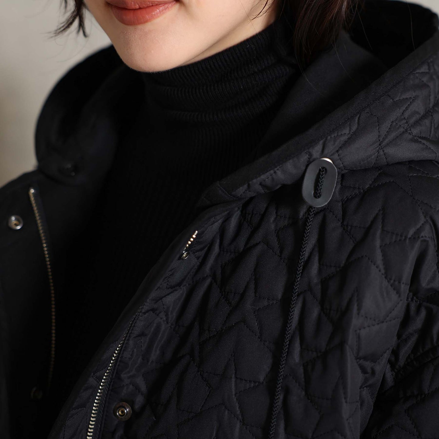 2026AW【12月中旬お届け予定】 F-JK-15S「Stella quilt」2way coat【全2色】